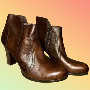 Born Leather Ankle Boots